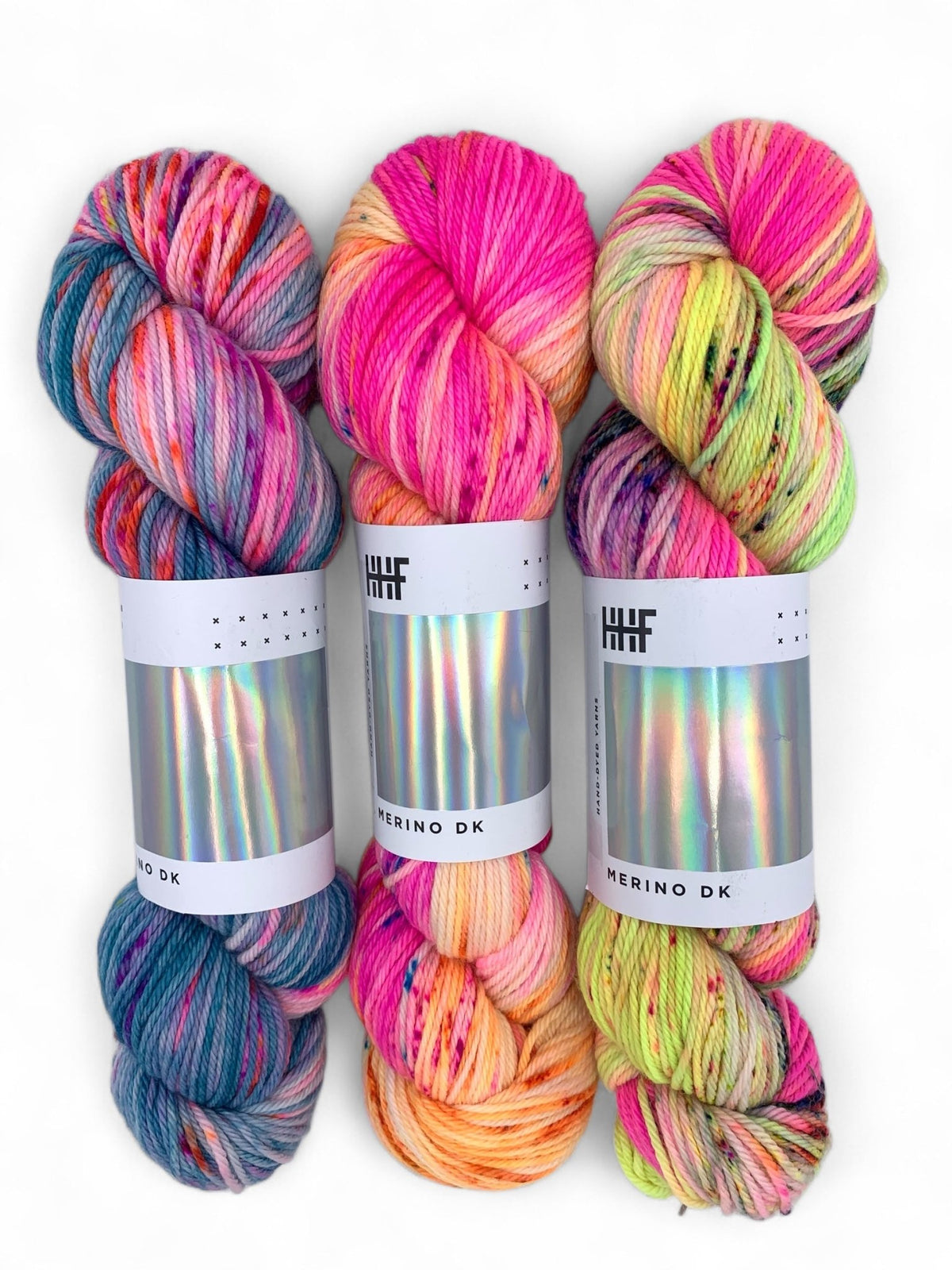 DK Fade Set 7 POTLUCK – MERINO DK - Hedgehogfibres