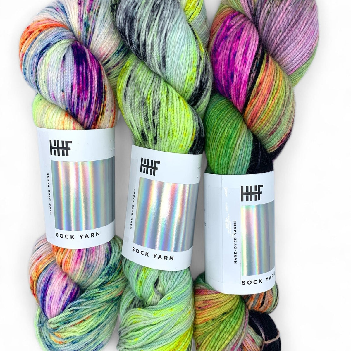 Sock Fade Set 20 POTLUCK – SOCK YARN - Hedgehogfibres
