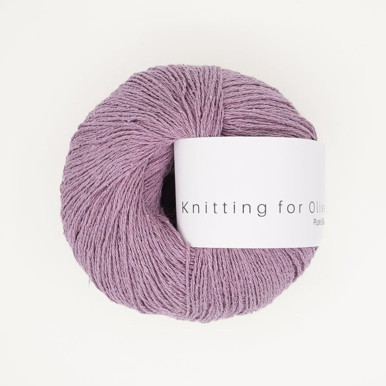 Artichoke Purple Pure Silk - Knitting for Olive