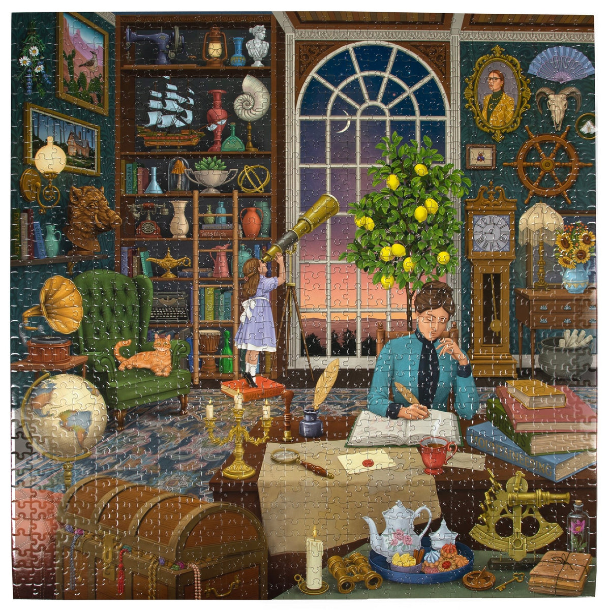 Puzzle Alchemist’s Library – Eeboo – 1000 pièces - Eeboo