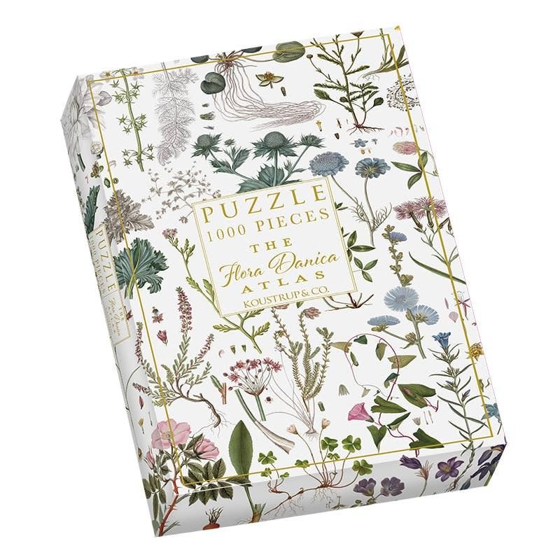 Puzzle Flora Danica Atlas 1000 pièces - Koustrupco