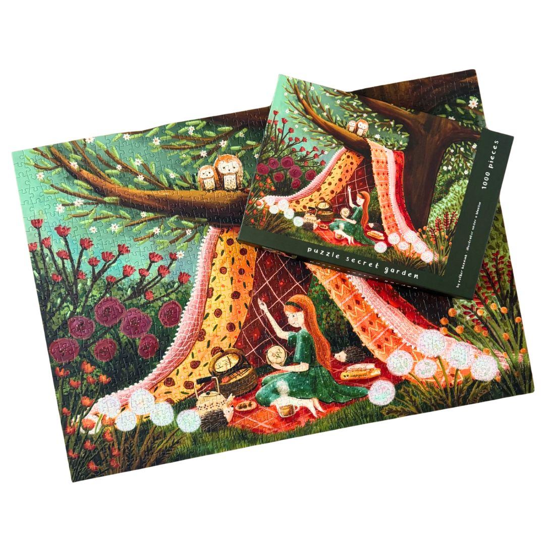 Puzzle secret garden - 1000 pieces - Esther Bennink