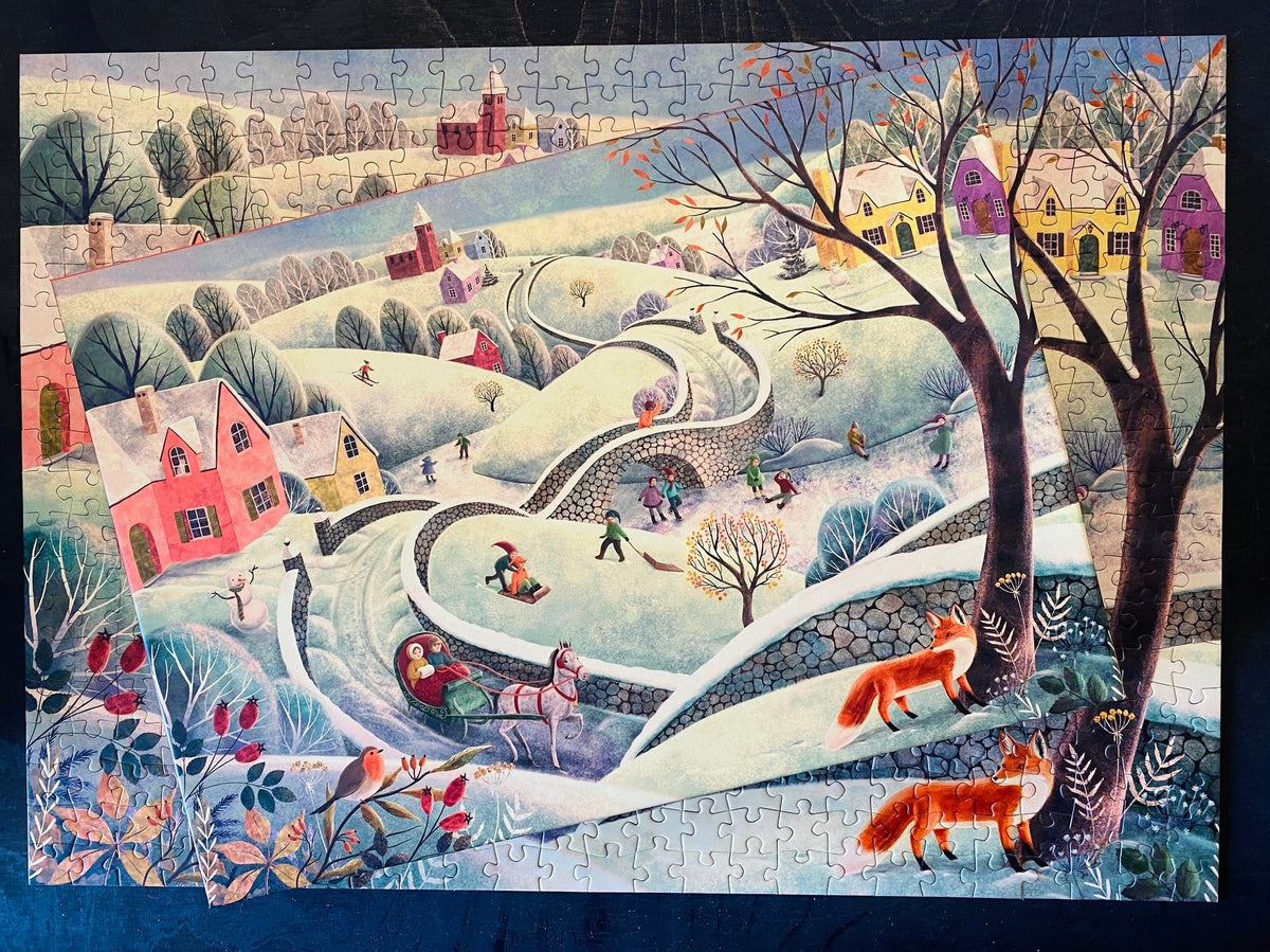 Puzzle Winter Fun 500 pièces - Penny Puzzle