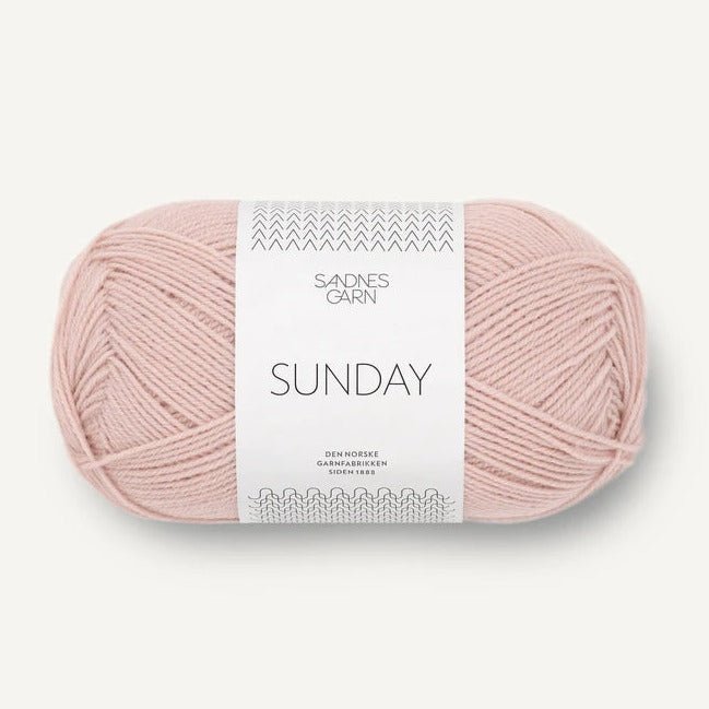 3511 - Pudder Rosa Sunday - Sandnes Garn