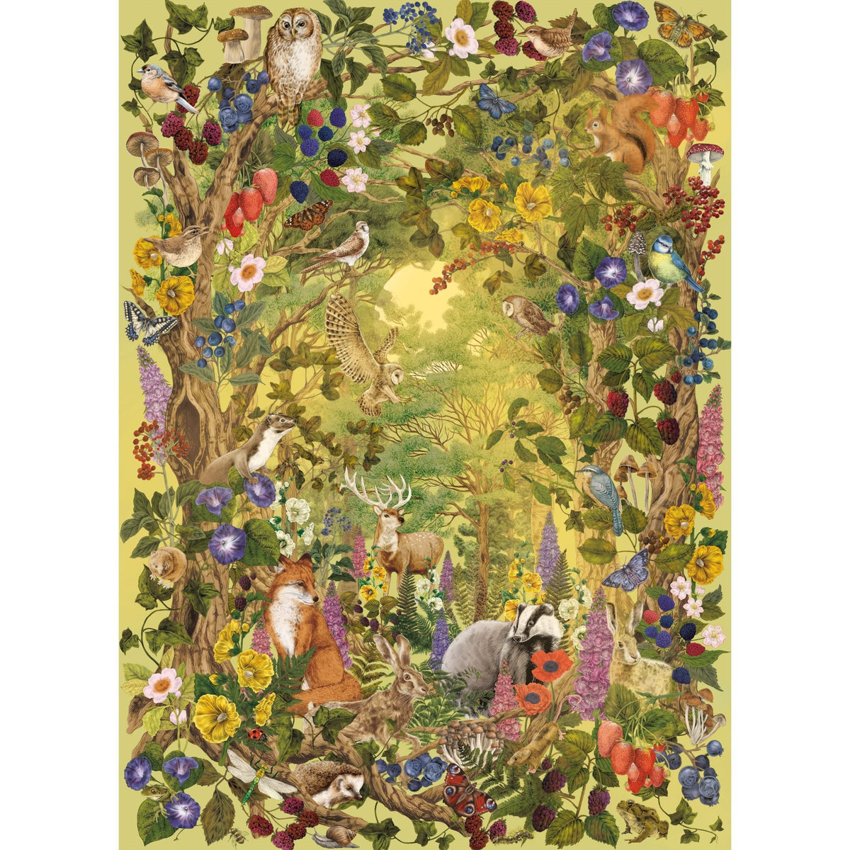Sunlight Glade - The Art File 1000 Piece Jigsaw Puzzle - Gibsons