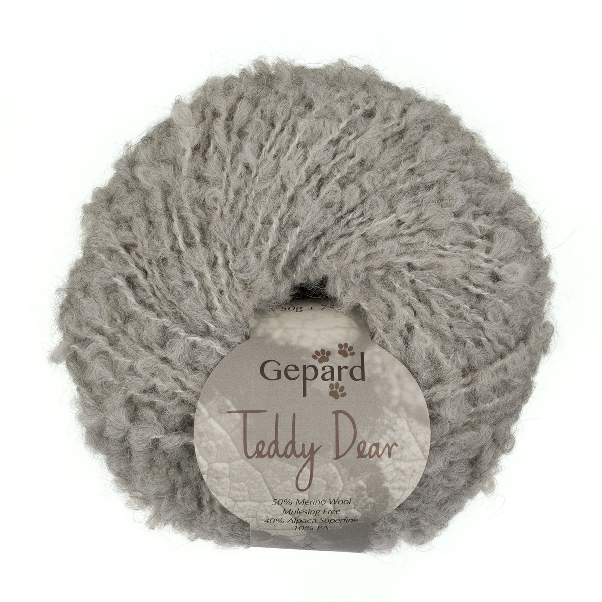502 - Lys gra TEDDY DEAR - Gepard