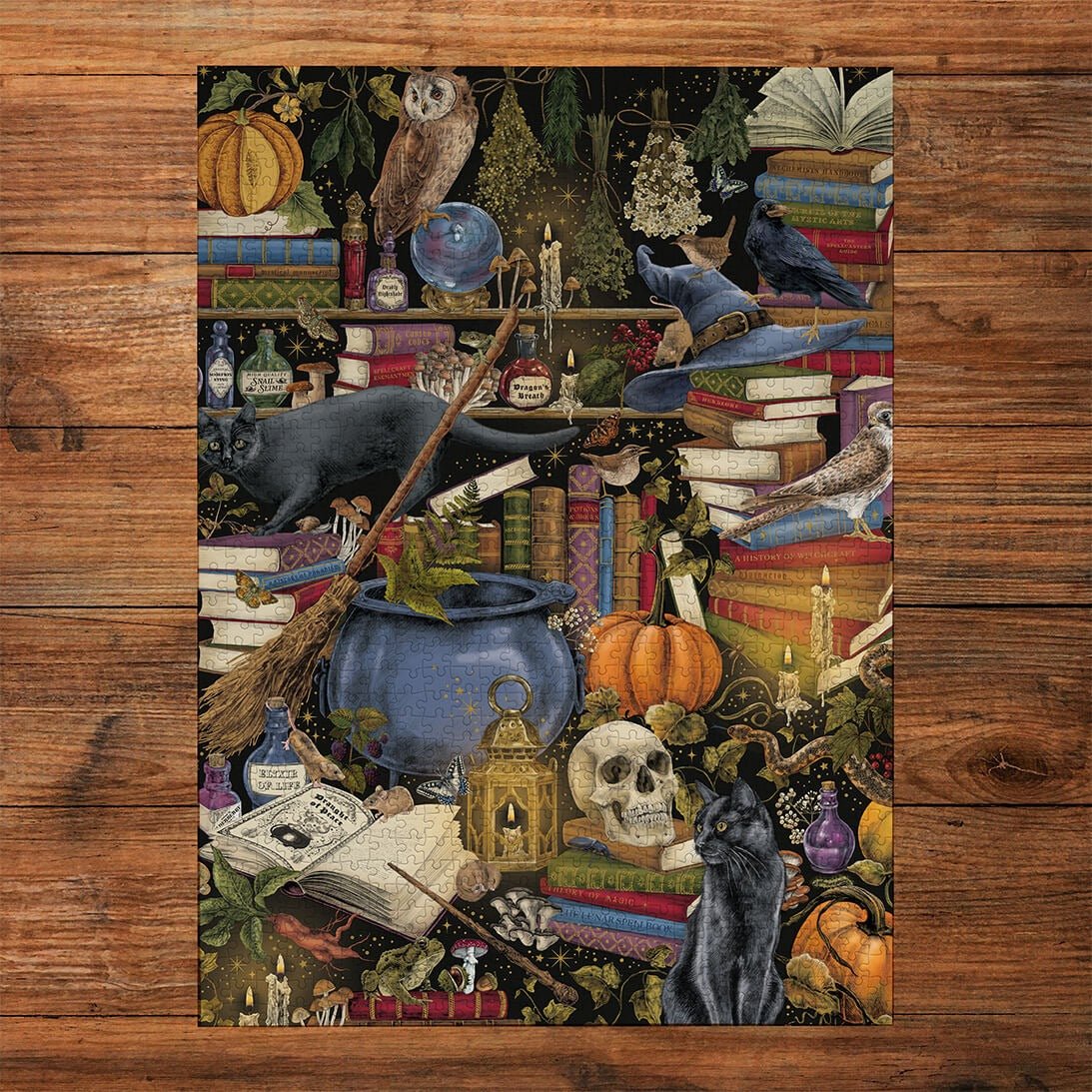 The Art File Witchcraft 1000 Piece Jigsaw Puzzle - Gibsons