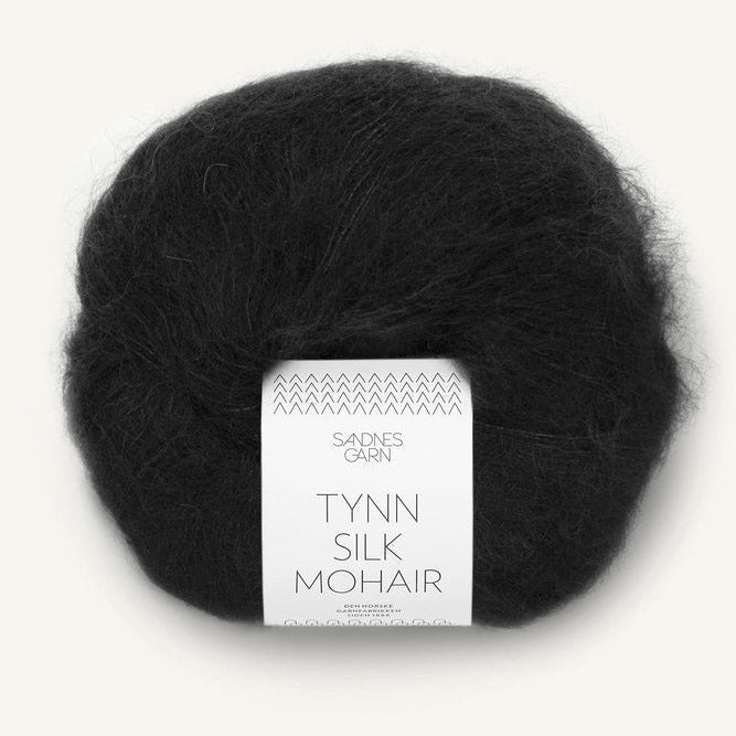 1099 - Noir Tynn Silk Mohair - Sandnes Garn