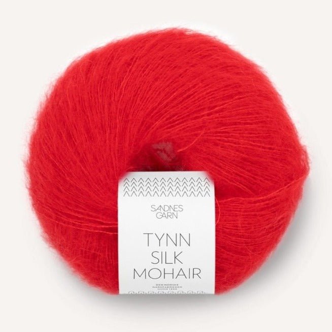 4018 - Scarlet Tynn Silk Mohair - Sandnes Garn