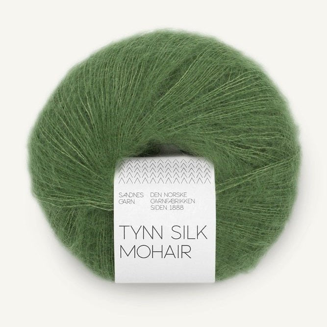 8753 - Vineyard Green Tynn Silk Mohair - Sandnes Garn