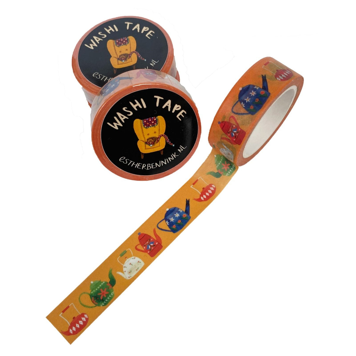 Tea Time Washi Tape Esther Bennink - Esther Bennink