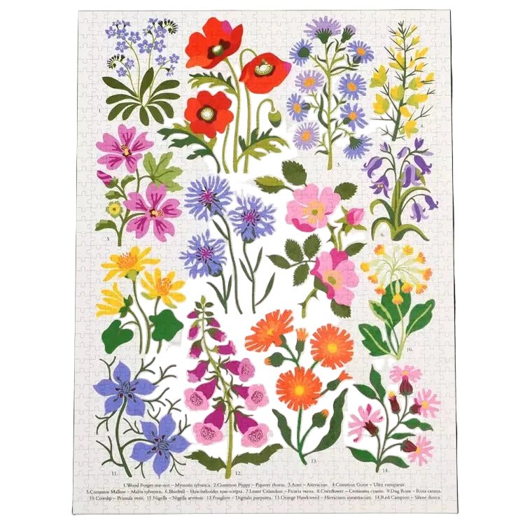 Wildflower – Puzzle 1000 pièces - Rex London