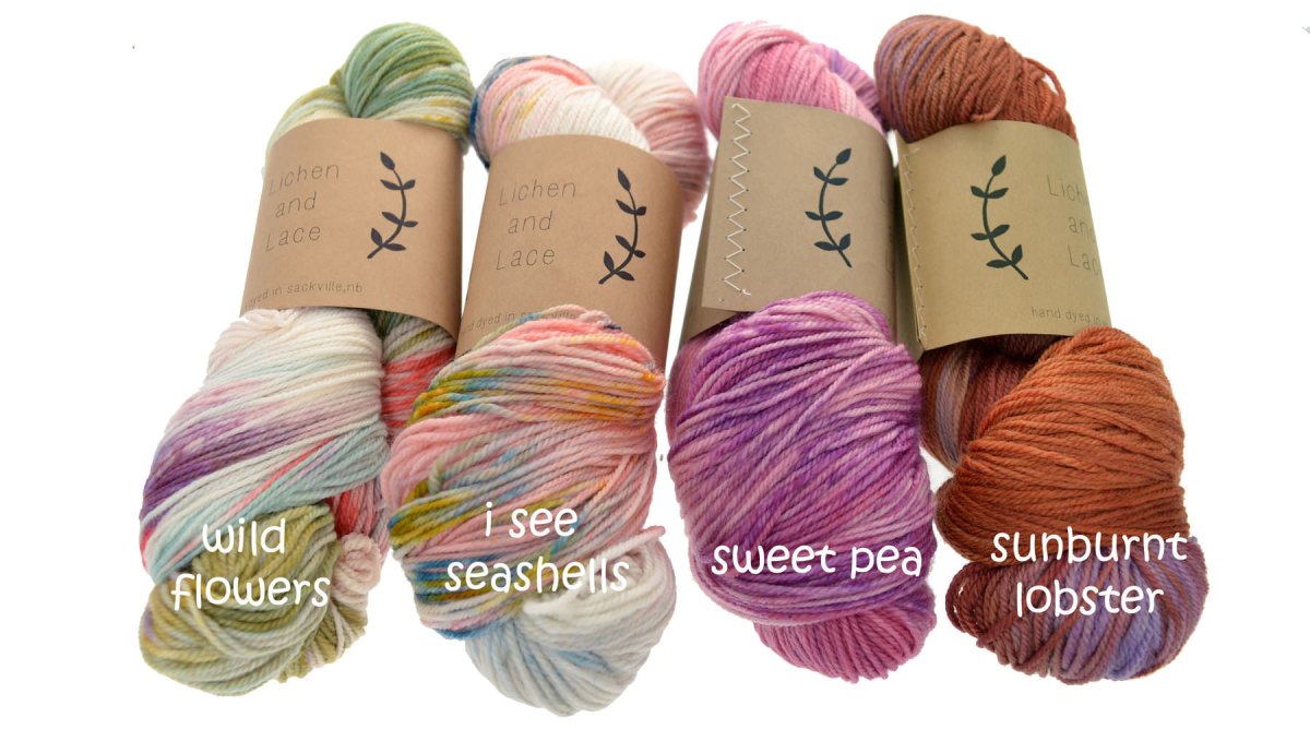 Amber 80/20 SOCK - Lichen and Lace
