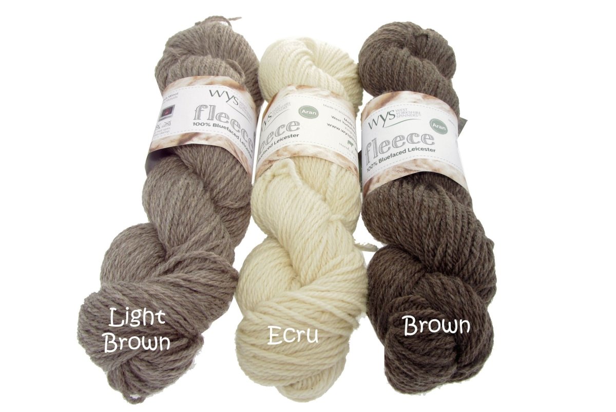 Brown BFL Aran - West Yorkshire Spinners