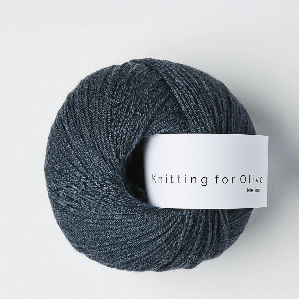 Deep Petroleum Blue Merino - Knitting for Olive