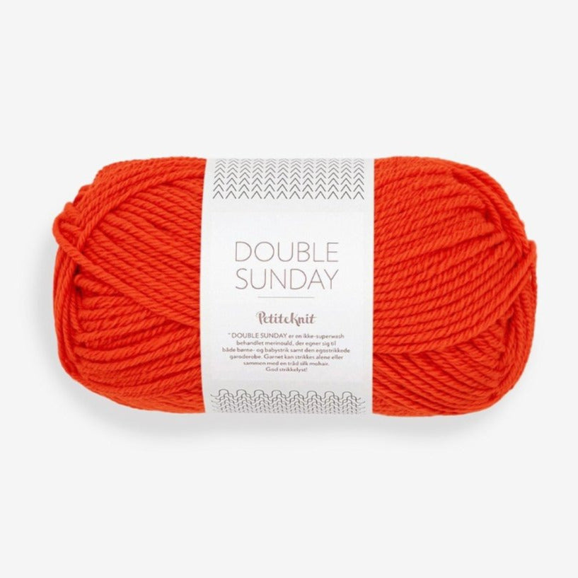 3819 - That Orange Feeling Double Sunday - Sandnes Garn