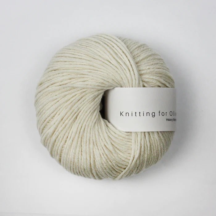 Cream Heavy Merino - Knitting for Olive