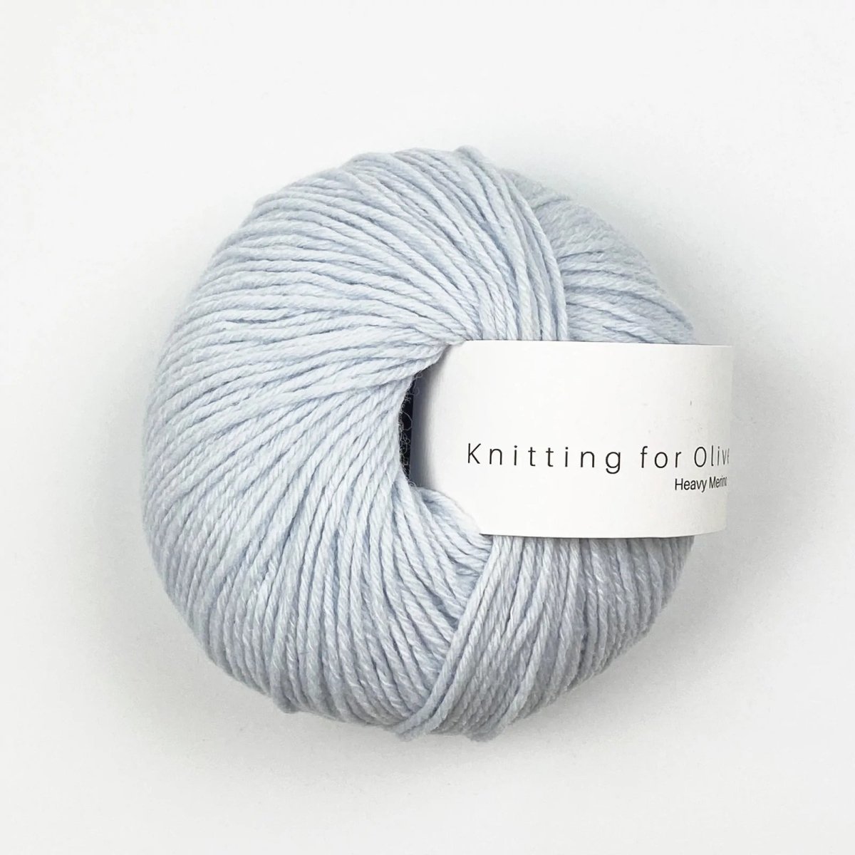 Ice Blue Heavy Merino - Knitting for Olive