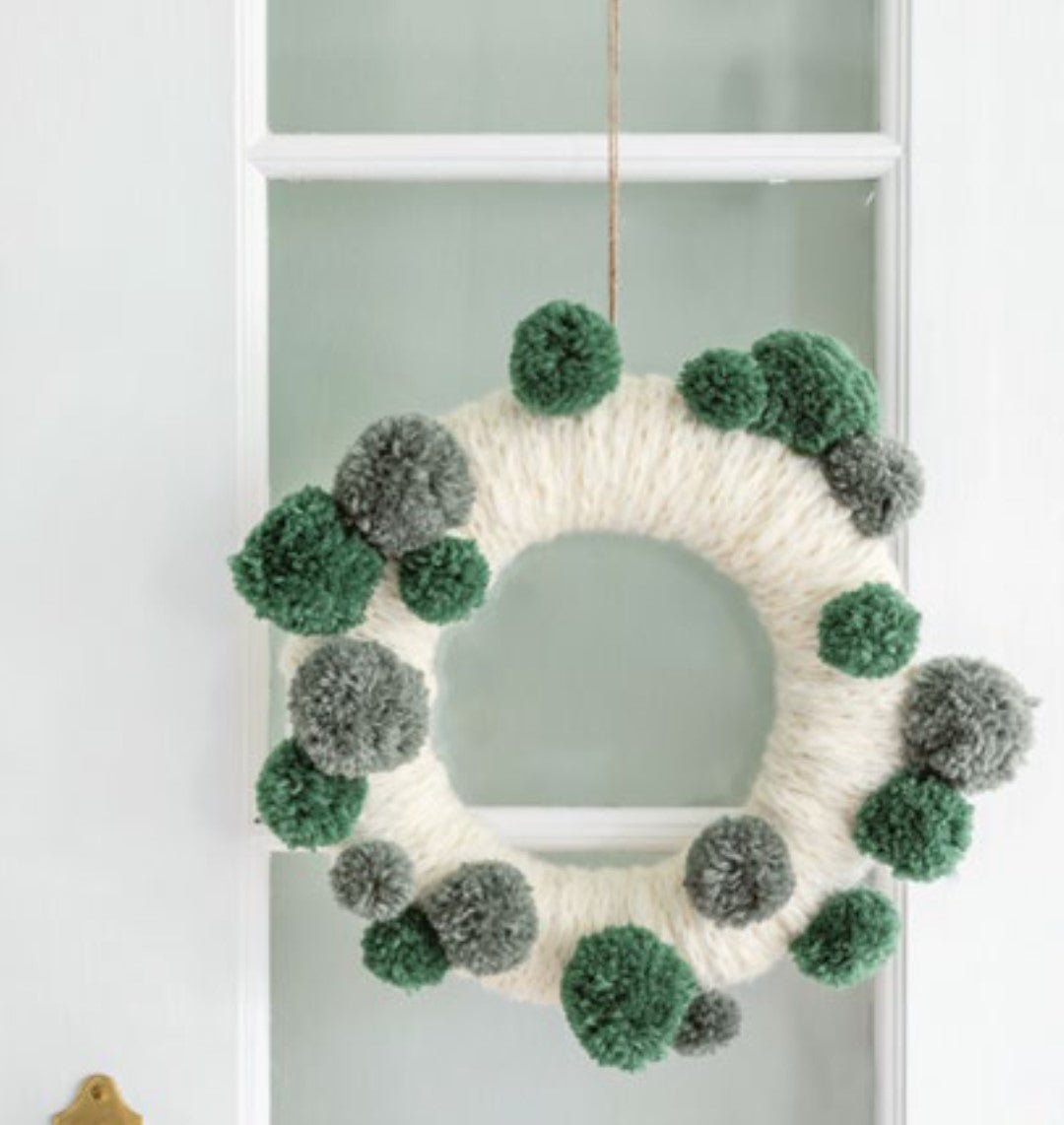 20cm KIT COURONNE DE NOEL - Sandnes Garn