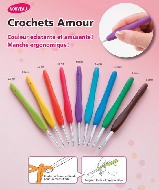 KIT CROCHETS AMOUR CLOVER - Clover