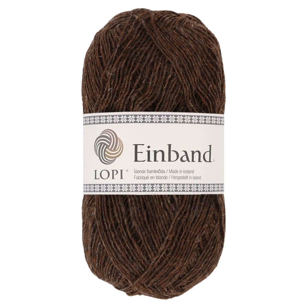 0867 - Marron fonce Lodband - Einband - Istex - Lopi
