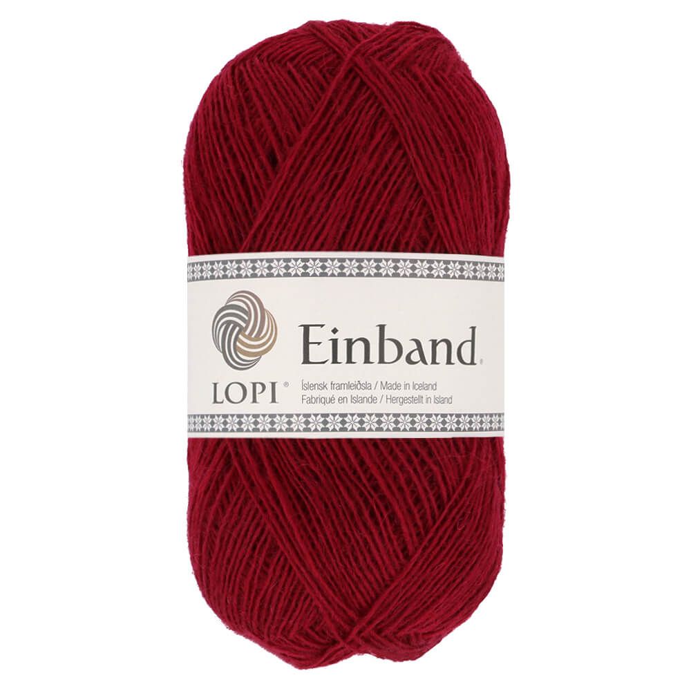 9165 - Bordeaux Lodband - Einband - Istex - Lopi