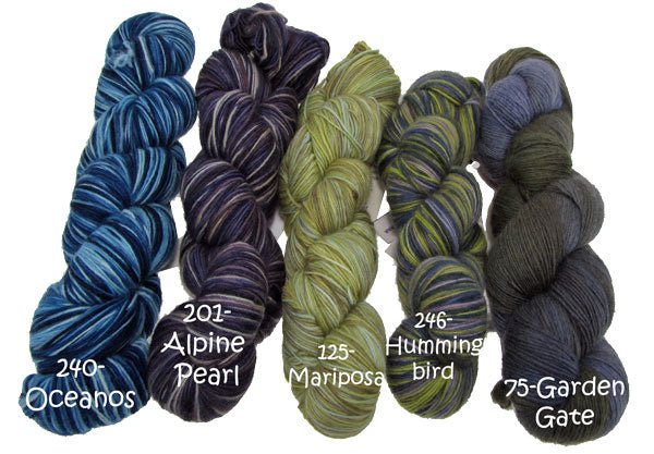 125 - Mariposa MALABRIGO LACE MULTI - Malabrigo
