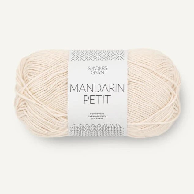 1012 - Ecru MANDARIN PETIT - Sandnes Garn