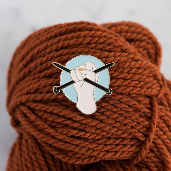 PINS MAINS/AIGUILLES BLEU - Twig & Horn