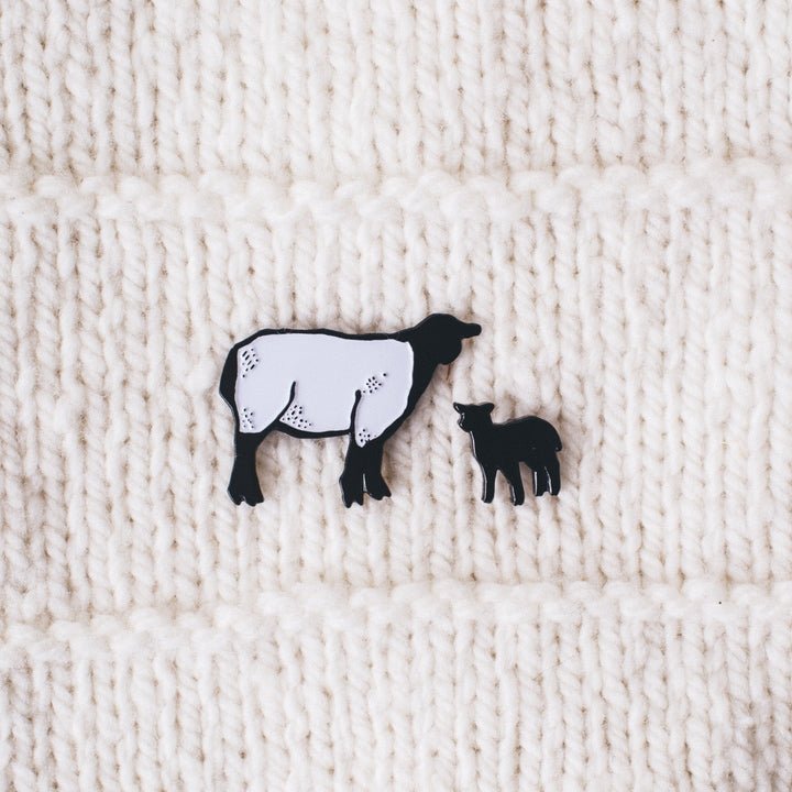 PINS MOUTON ET AGNEAU - Twig & Horn