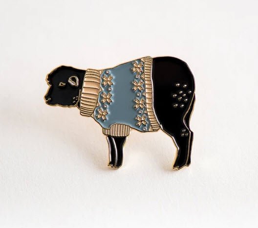 PINS MOUTON PULL BLEU - Twig & Horn
