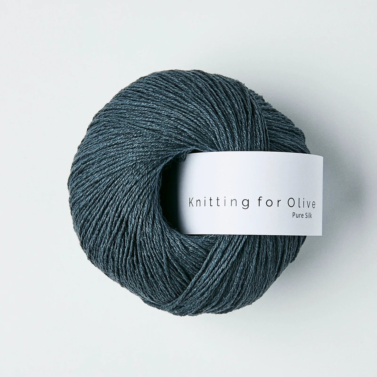 Deep Petroleum Pure Silk - Knitting for Olive