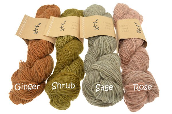 Ash Rustic Heather Sport - Lichen and Lace