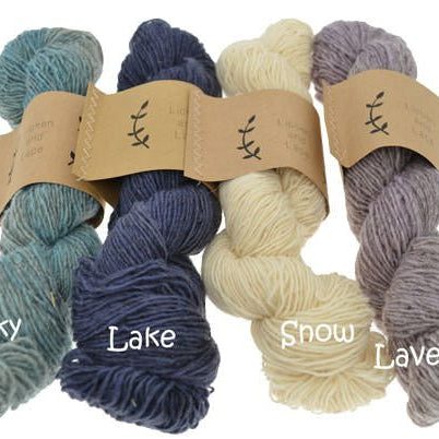 Ash Rustic Heather Sport - Lichen and Lace