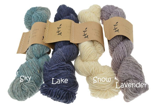 Ash Rustic Heather Sport - Lichen and Lace
