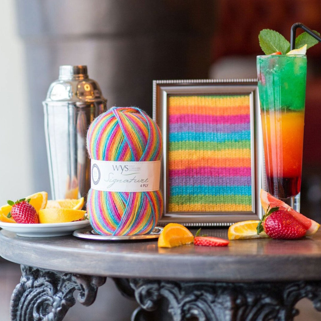 811 - Passionfruit Cooler SIGNATURE 4PLY – COCKTAIL RANGE - West Yorkshire Spinners