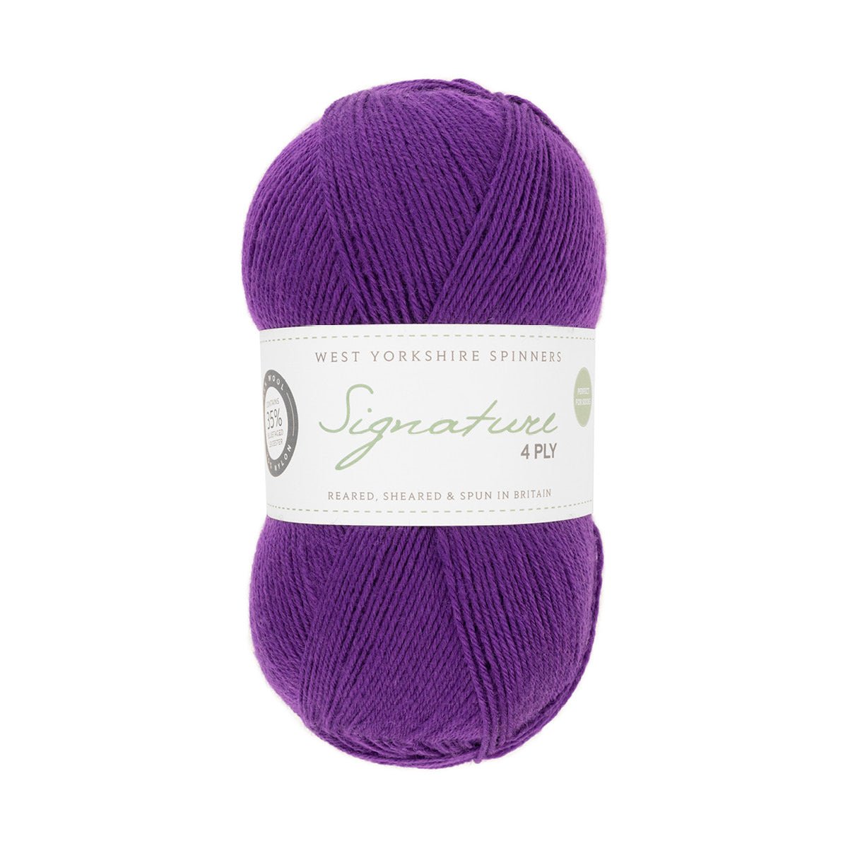 1003 - Amethyst SIGNATURE 4PLY - HAPPY FEET COLLECTION - West Yorkshire Spinners
