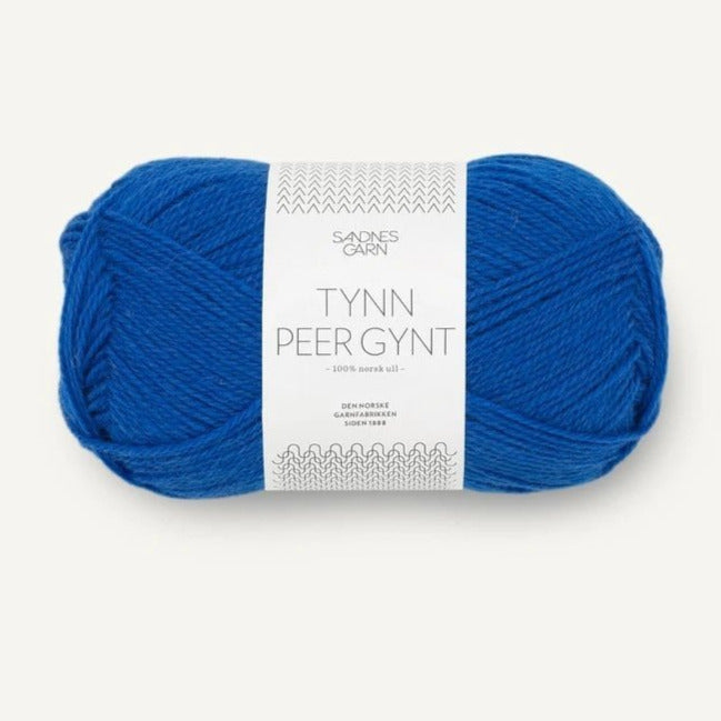 6046 Jolly Blue Tynn Peer Gynt - Sandnes Garn