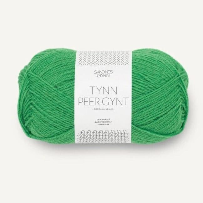 8236 Jelly Bean Green Tynn Peer Gynt - Sandnes Garn