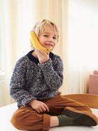 2401 - 4 Finnick Sweater Junior - Modèle - Sandnes Garn