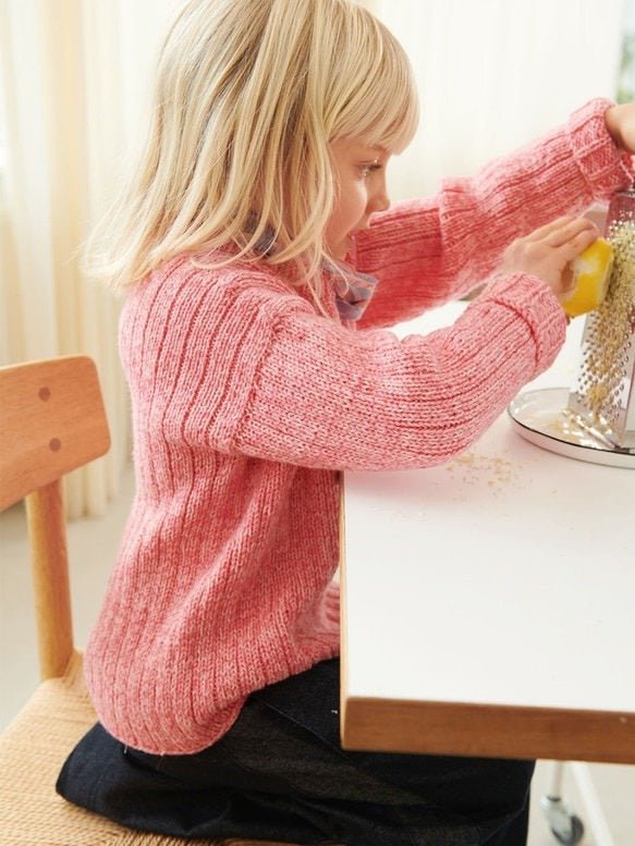 2401 - 4 Finnick Sweater Junior - Modèle - Sandnes Garn