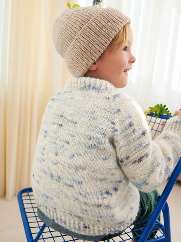 2401 - 5A et 5B Débutant Sweater Junior - Modèle - Sandnes Garn