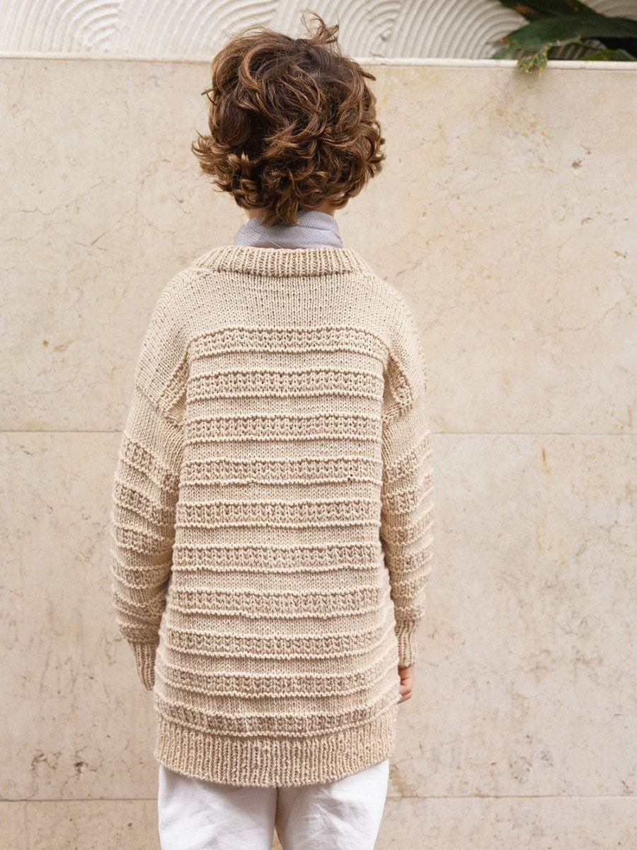 2405 - 04 Fillip Sweater Junior - Sandnes Garn