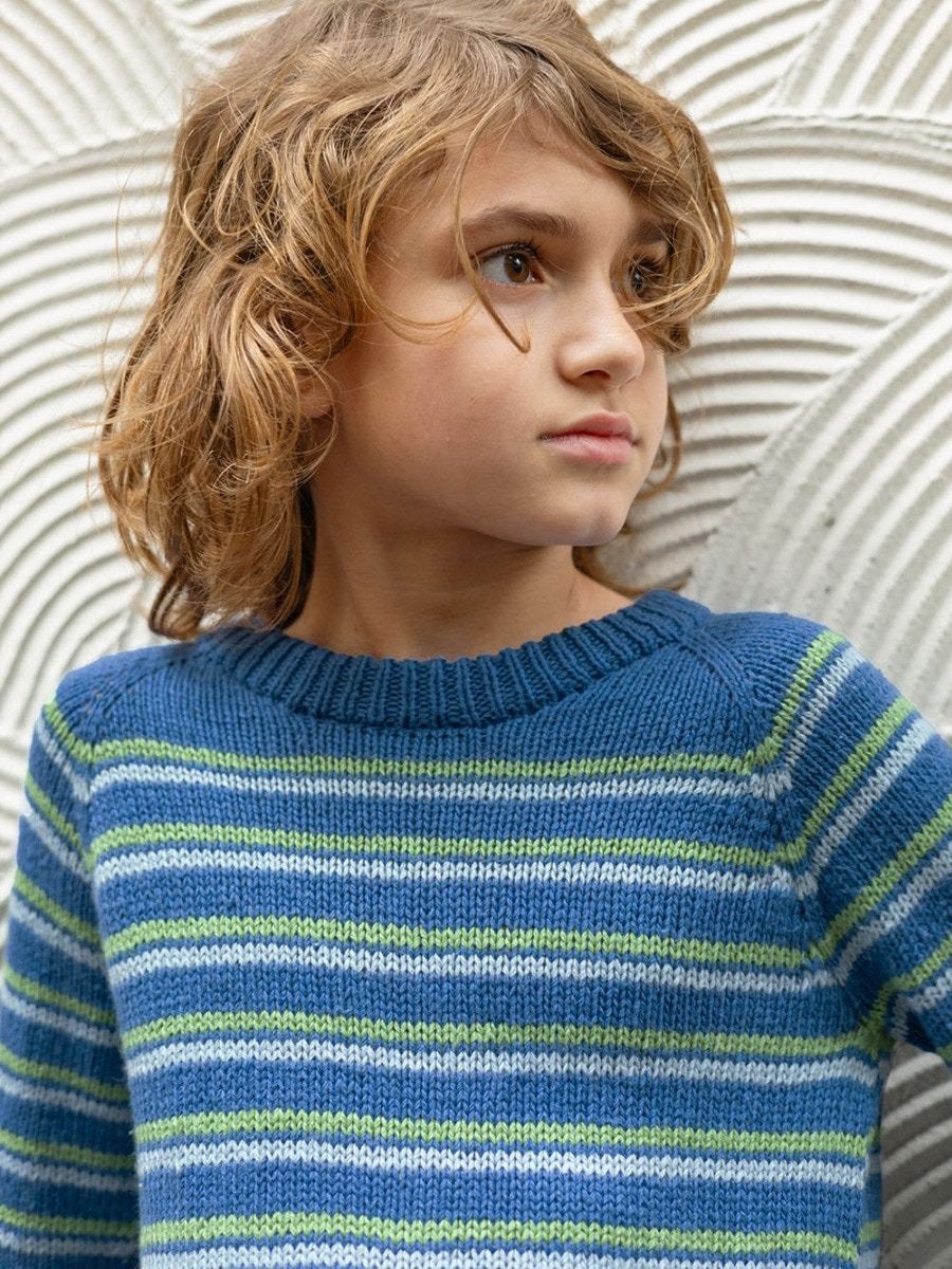 2405 - 07 Collin Sweater Junior - Sandnes Garn