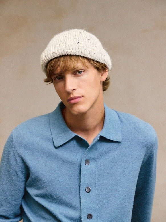 2412 Mr. / No. 6 Hipster beanie - Sandnes Garn