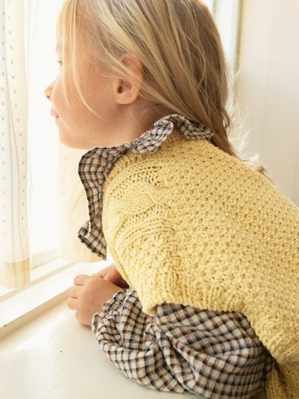 2501 Soft Knit for Kids / No. 4 Cora Slipover Junior - Sandnes Garn