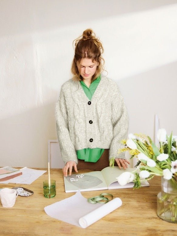2502 DIY - No. 1 Harper Cardigan - Sandnes Garn