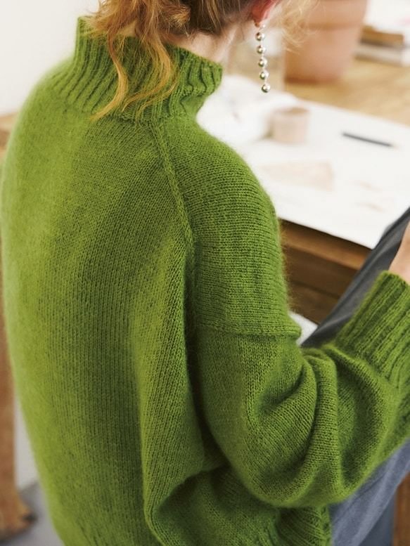 2502 DIY / No. 7a 7b Mindy sweater - Sandnes Garn