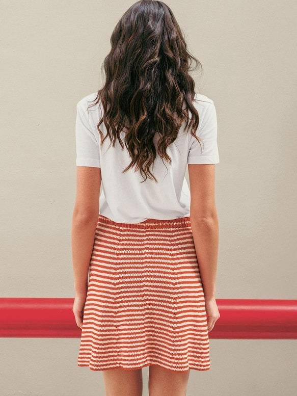 2504 - No. 2a Cleo Sweater & 2b Cleo Skirt - Sandnes Garn