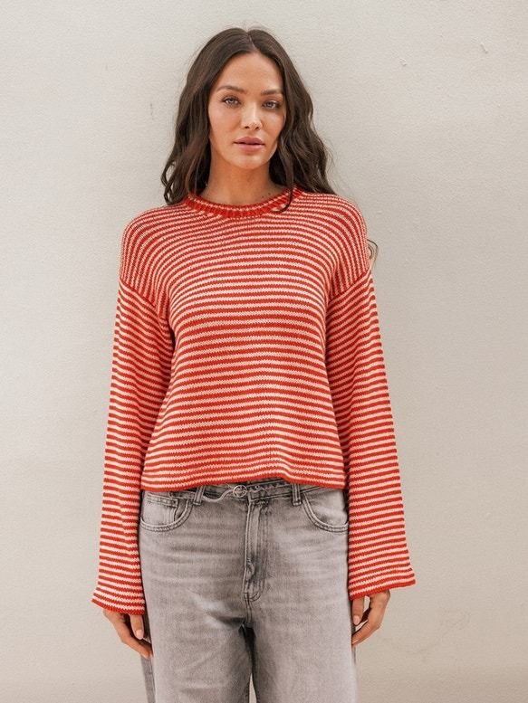 2504 - No. 2a Cleo Sweater & 2b Cleo Skirt - Sandnes Garn